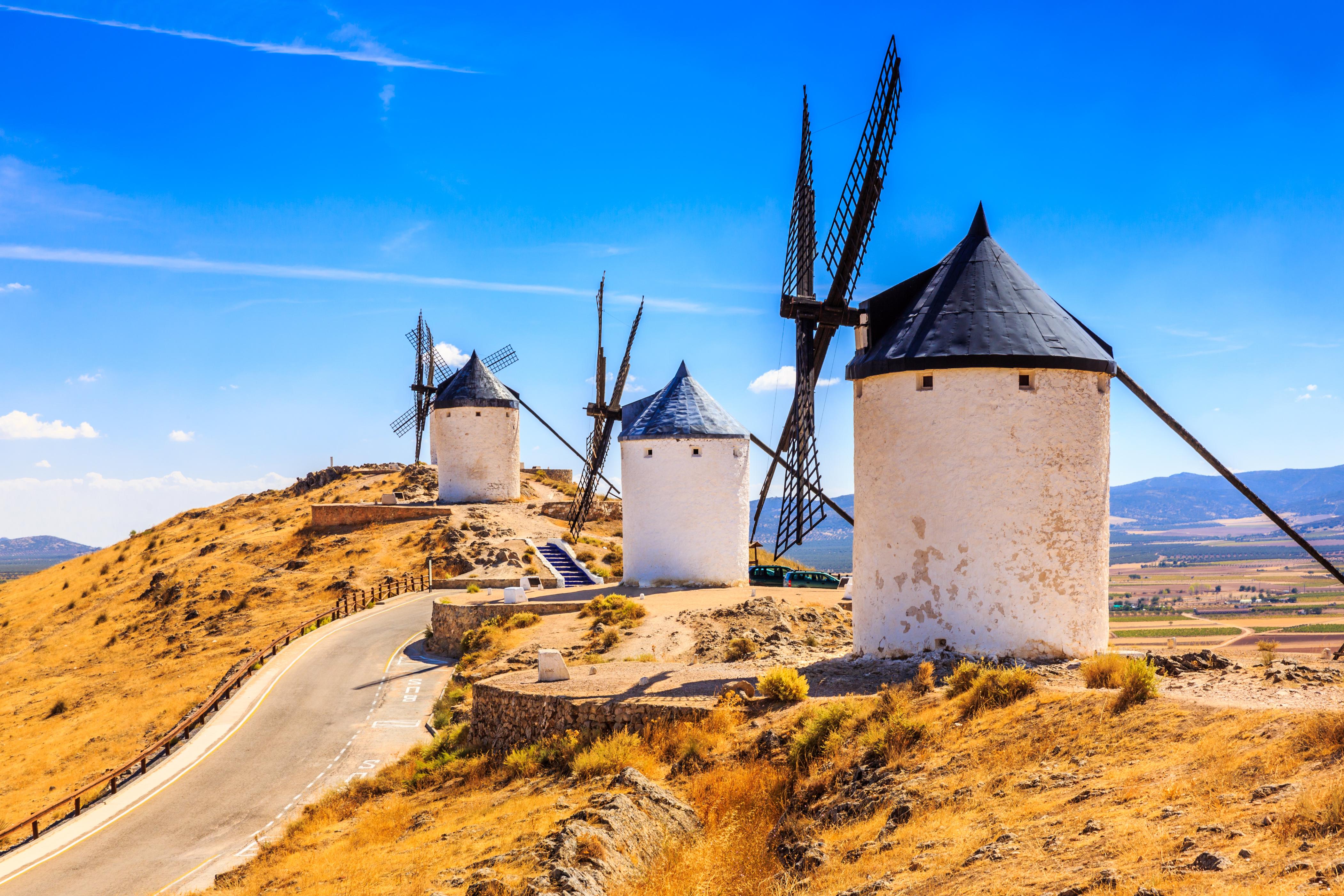 白色風車村 Consuegra