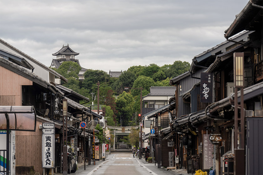 犬山城下町