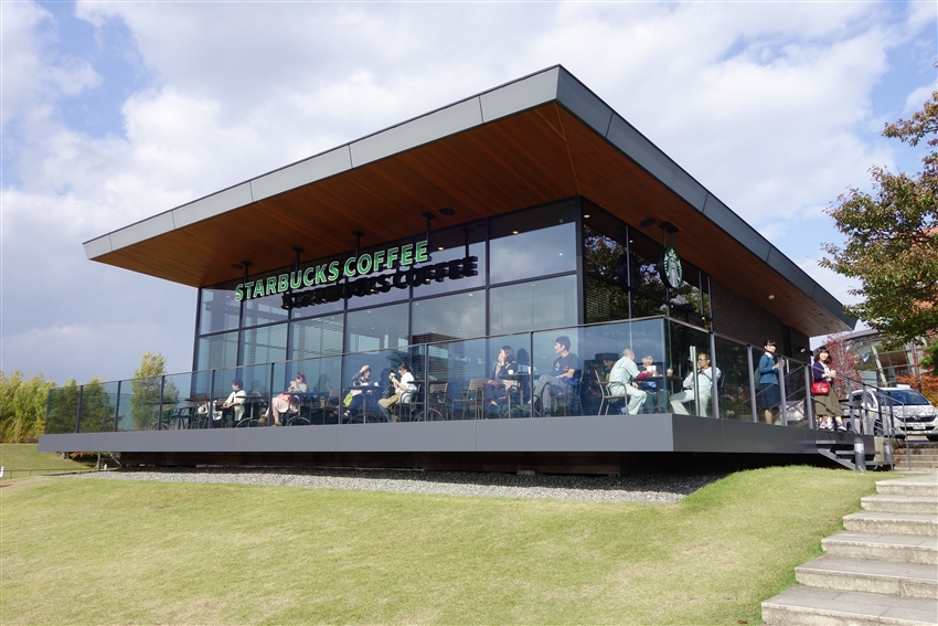 富山環水公園星巴克 スターバックス コーヒー富山環水公園店