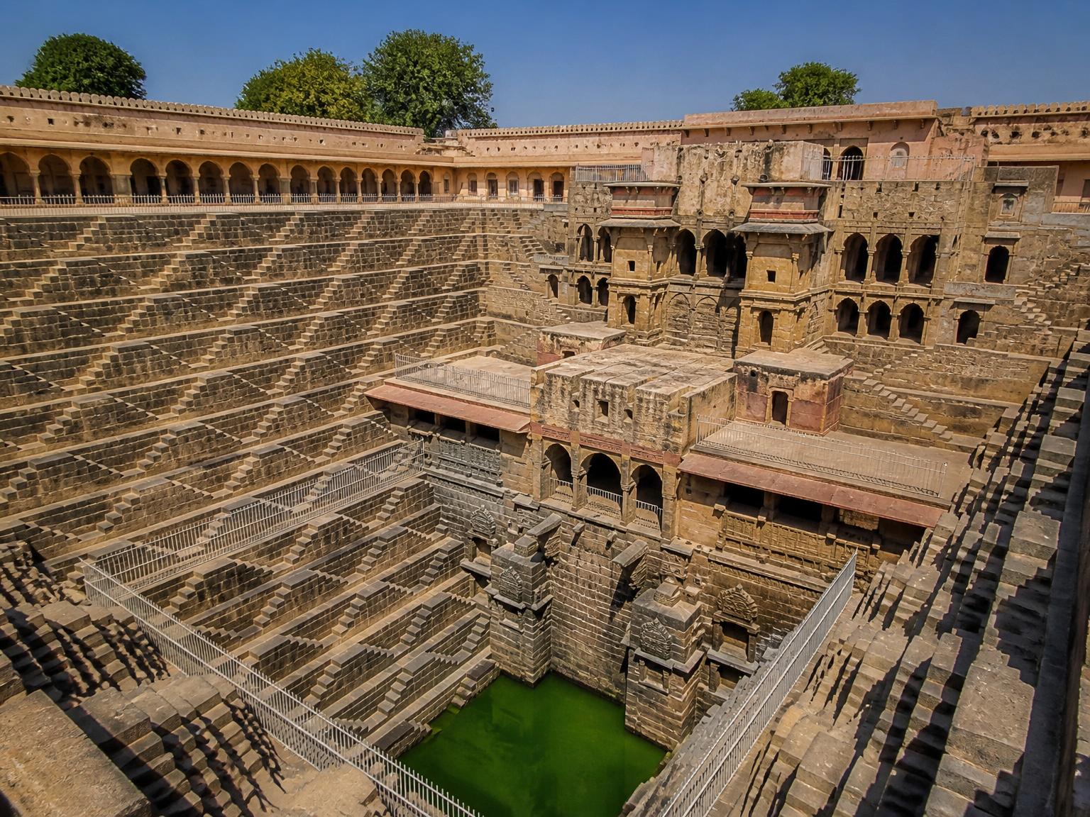 地下宮殿 Chand Baori
