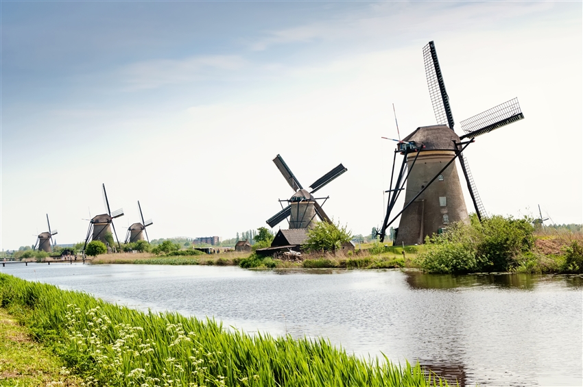 小孩堤防風車群 Kinderdijk Windmills