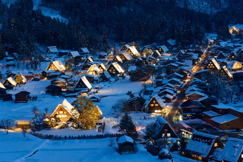 2026夢幻白川鄉點燈